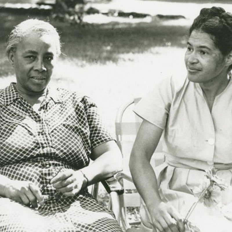 Septima Clark and Rosa Parks